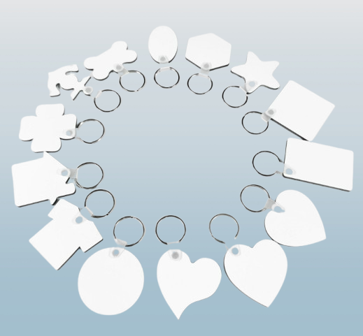 Sublimation MDF keychain