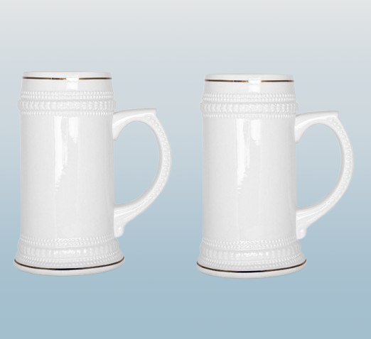 Sublimation ceramic bear mug