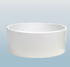 Sublimation blank ceramic pet bowl