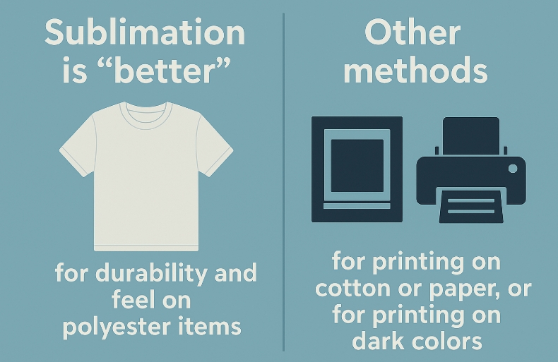 A vibrant, detailed photo sublimated onto a ceramic mug, showing a level of quality that normal printing on such an item couldn't achieve.