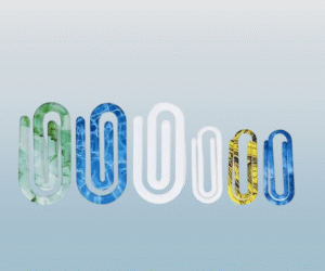 Sublimation Acrylic Paper Clip