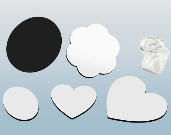 Sublimation blank MDF Refrigerator Magnet