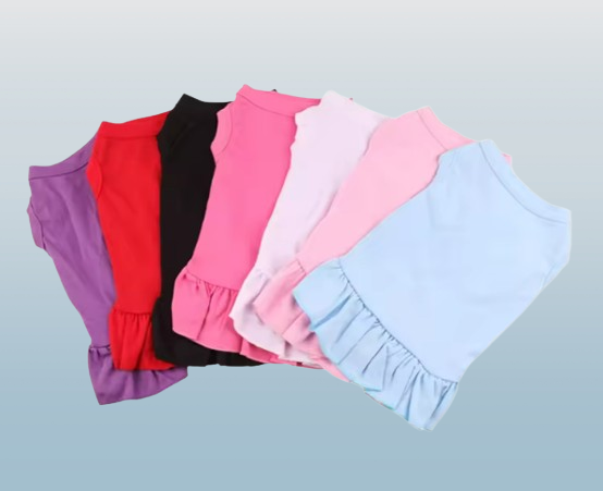 Sublimation Pet Blank T Shirts Dress