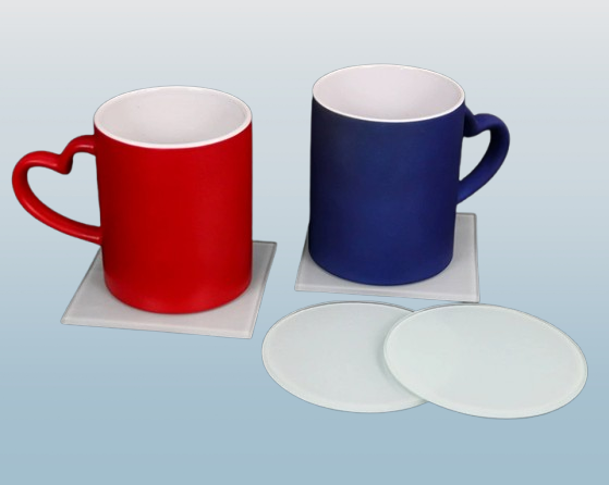 Sublimation blank glass coaster