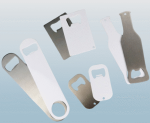 Personalized Printing Dye Sublimation Stainless Steel Bottle Beer Opener Double Side Printing Beer Bottle Opener