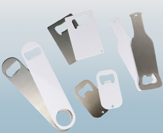 Personalized Printing Dye Sublimation Stainless Steel Bottle Beer Opener Double Side Printing Beer Bottle Opener