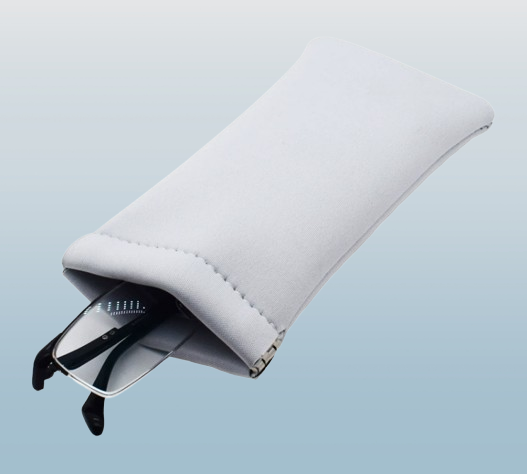Wholesale Neoprene Sublimation Blanks Glass Bag Custom logo Eyeglasses case Sunglasses Bag Spectacle Pouch Portable Glass Box