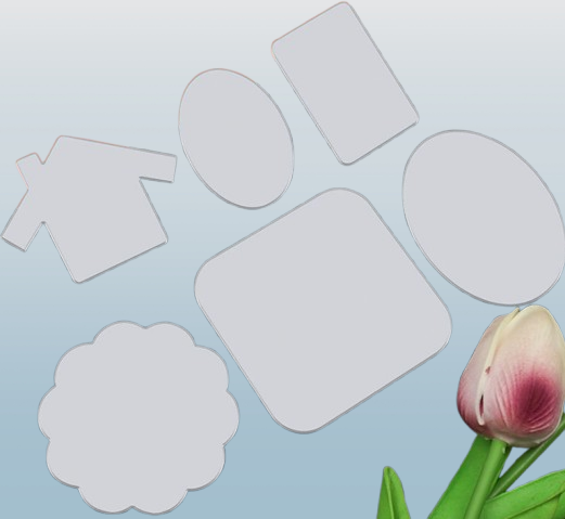 Hot Sale Customized Sublimation Acrylic Fridge Magnet Blanks with Unique Design