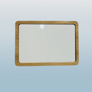 Sublimation Bamboo Photo Frame – Wooden Display Stand for Custom Printing