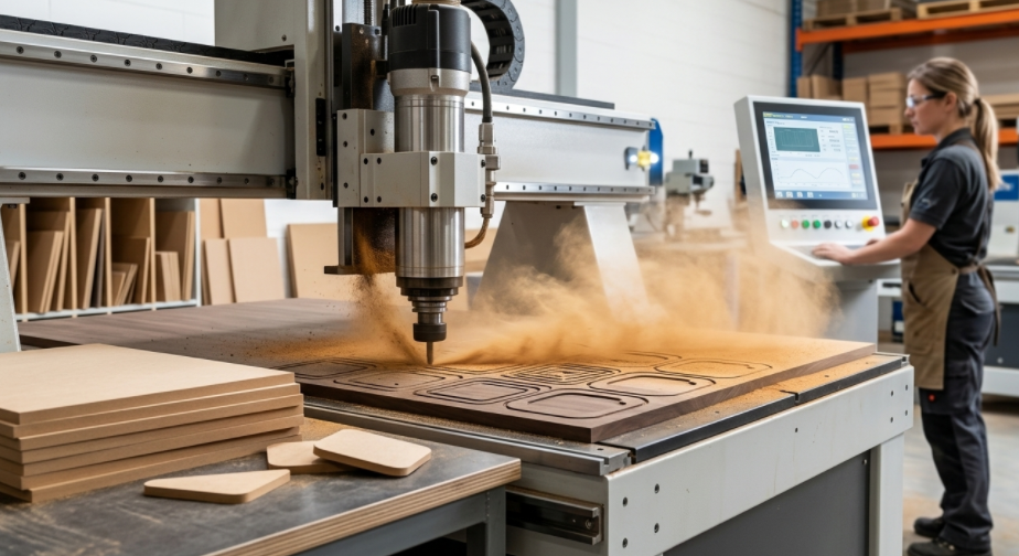 An image showing a warped and scorched MDF sublimation photo panel next to a perfectly flat and vibrant one.